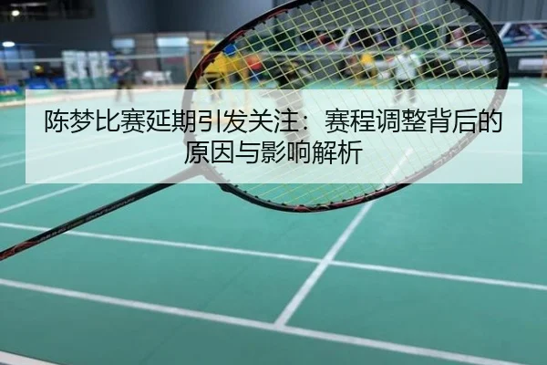 陈梦比赛延期引发关注：赛程调整背后的原因与影响解析